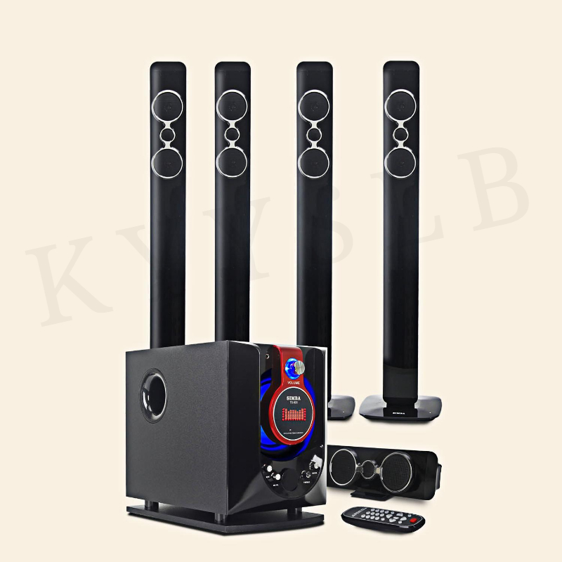 8インチ5.1セットホームシネマサラウンドサウンドカラオケオ - Audio Home Cinema のレビューと価格