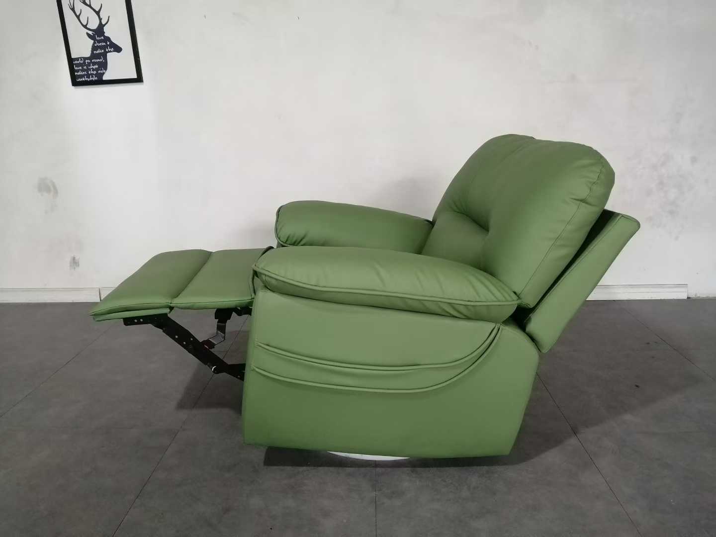 合成皮革メタルフレームモダンシネマリクライニングチェア高級電 - Home Cinema Chairs のレビューと価格