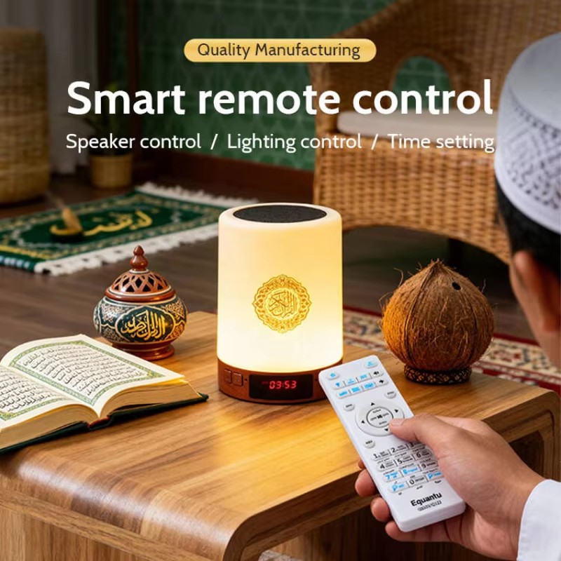 ナイトライトイスラム教徒アラビア語コーランアザン時計イスラム - Audio Home Cinema のレビューと価格