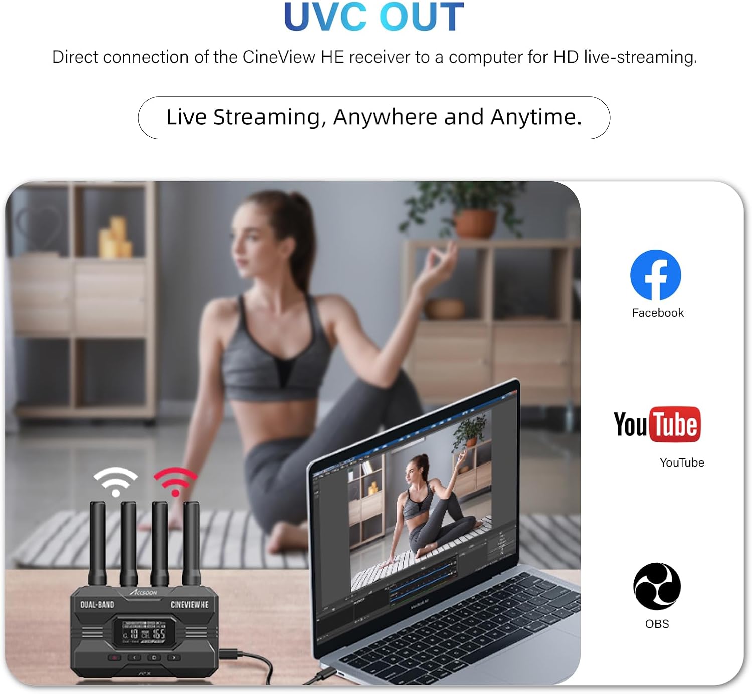 ワイヤレスビデオカメラ送信機および受信機,電子機器,デュアル - Home Cinema Wireless のレビューと価格