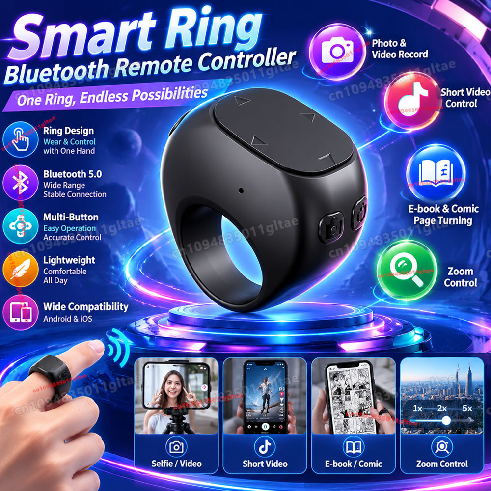 モバイルマウスリング型リモコン、ワイヤレス、タッチパッド付き - Home Cinema Wireless のレビューと価格