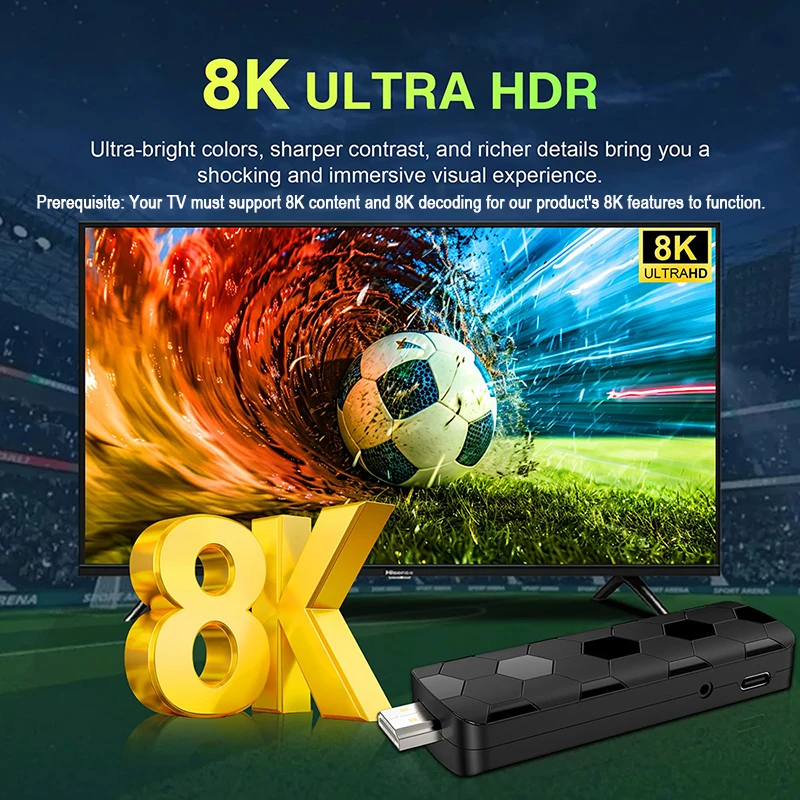 Android 16 8KウルトラHD TVスティック R3 - Home Cinema Tv のレビューと価格