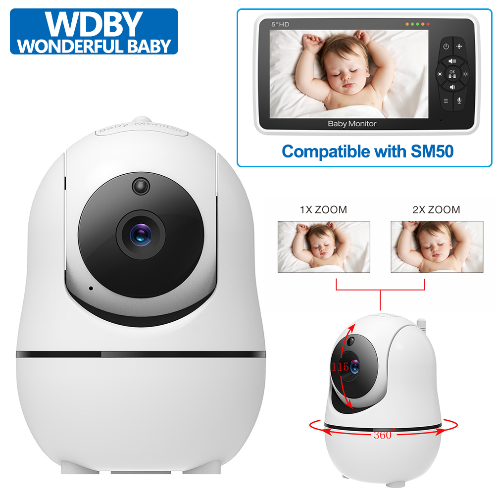 SM50 新型ビデオベビーモニター用、別売りカメラ。4倍ズー - Home Cinema Wireless のレビューと価格